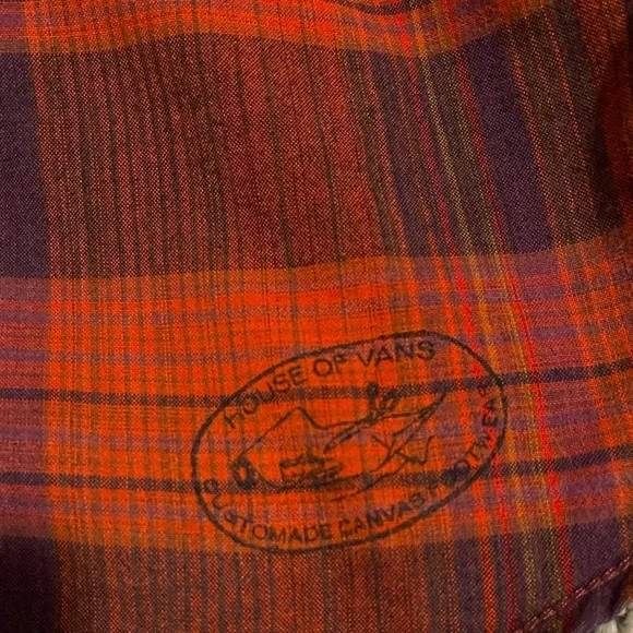 VANS Mens Large L Button-up shirt size XL - Picture 7 of 9